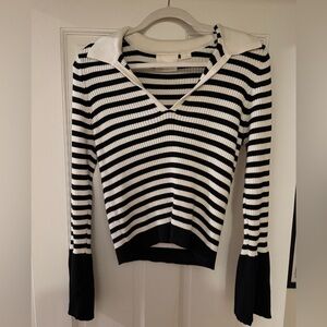 Maeve Sweater With Bell Bottom Sleeves